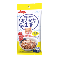 Aixia Fish Life Pouch Tuna w/Whitefish 60g